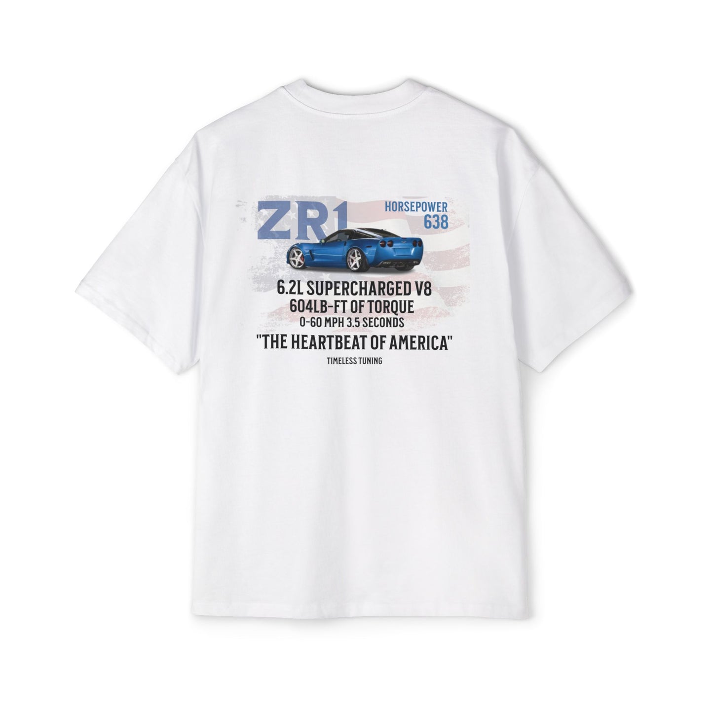 Corvette C6 ZR1 Heavy Oversized Tee
