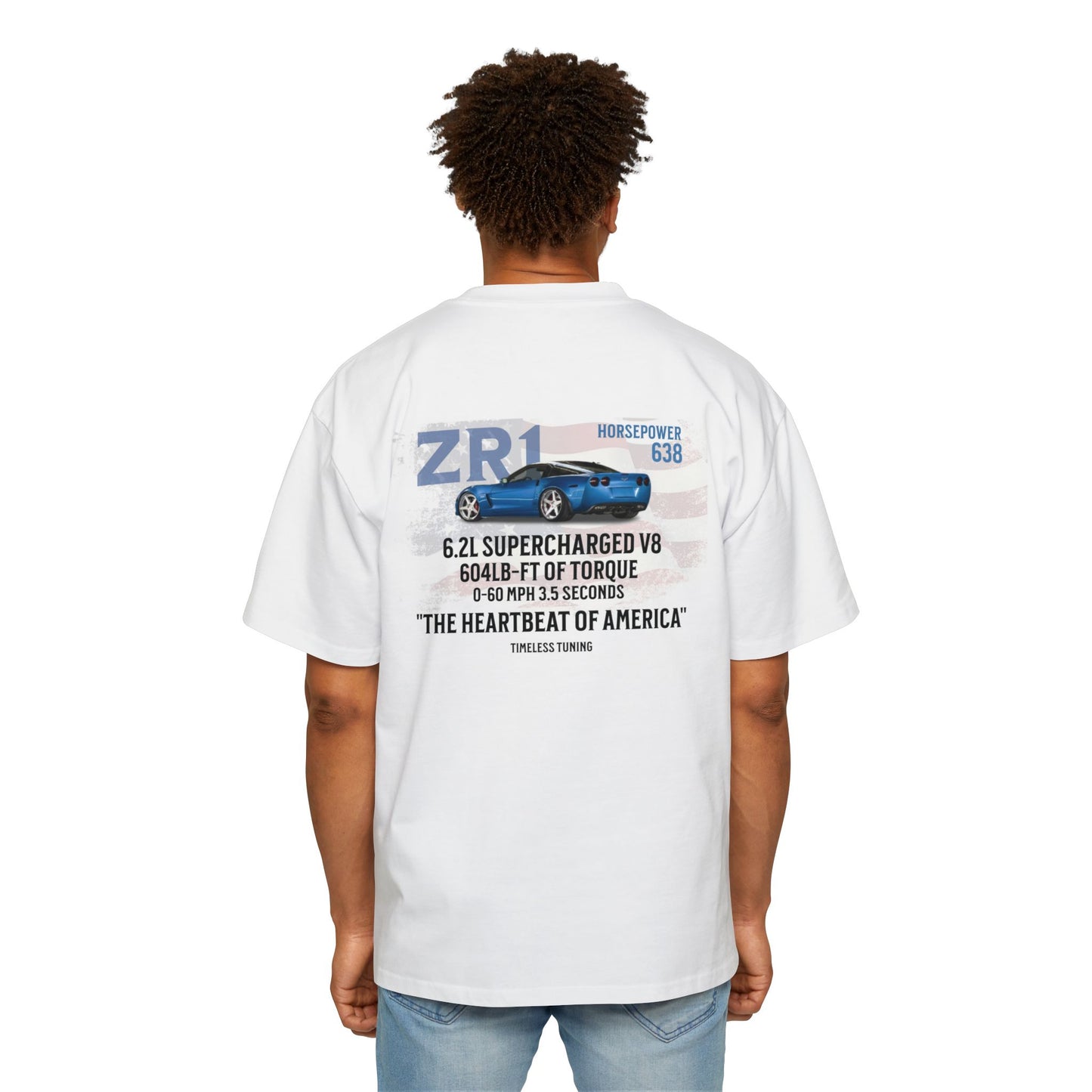 Corvette C6 ZR1 Heavy Oversized Tee