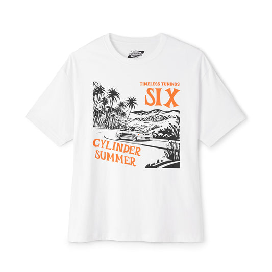 Six Cylinder Summer Oversized Tee