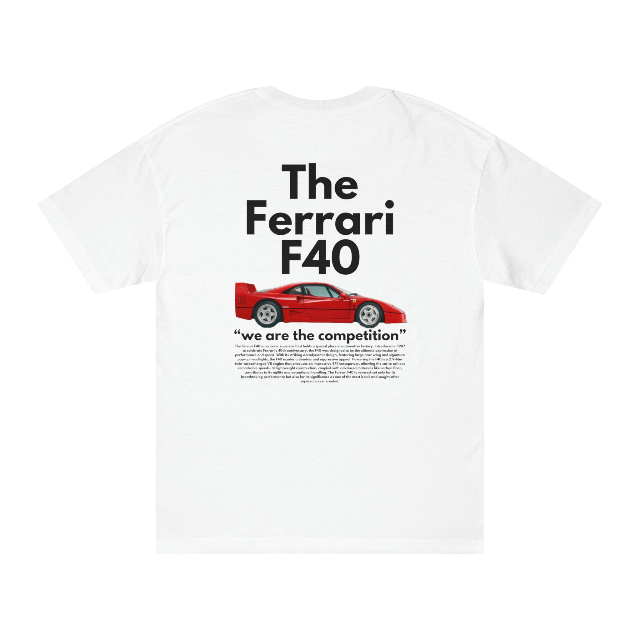 Classic F40 T Shirt