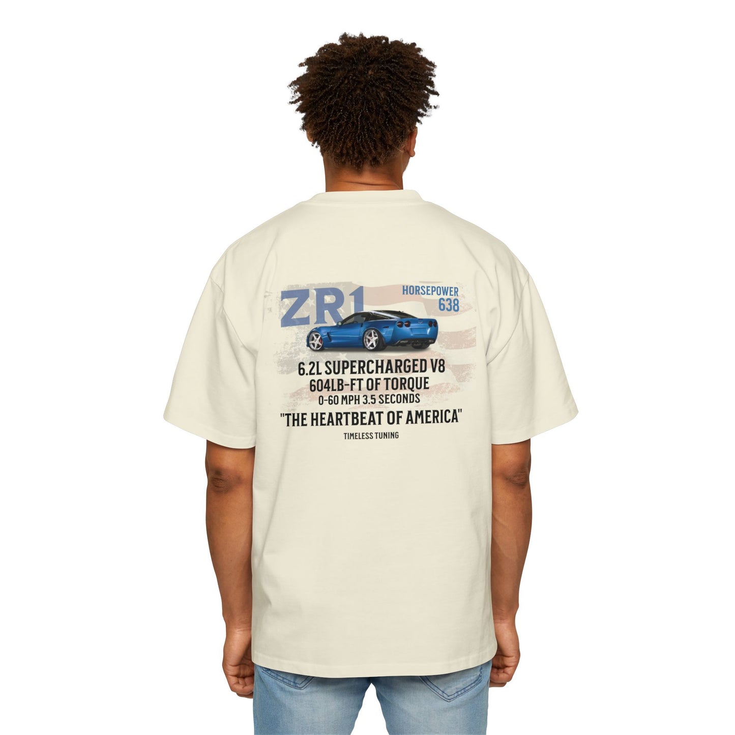 Corvette C6 ZR1 Heavy Oversized Tee