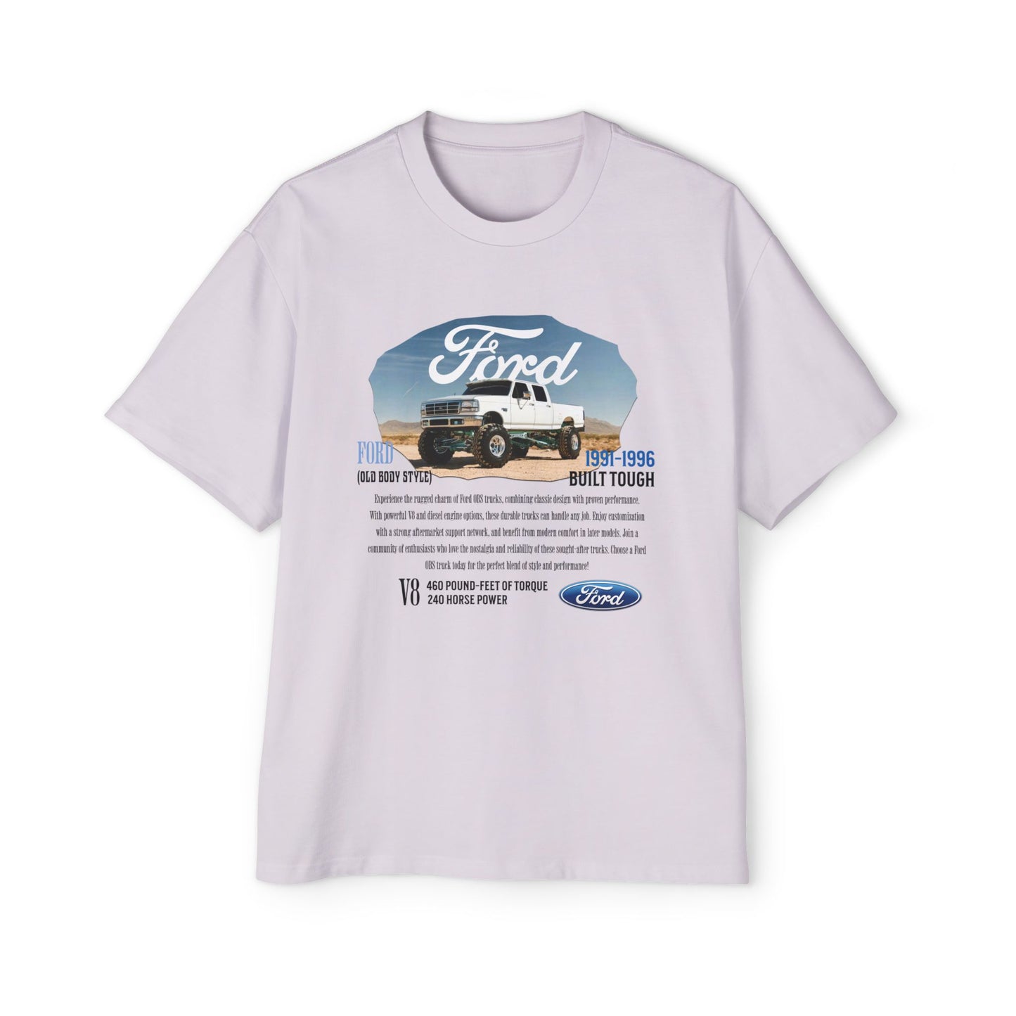 FORD OBS TRUCK Heavy Oversized Tee
