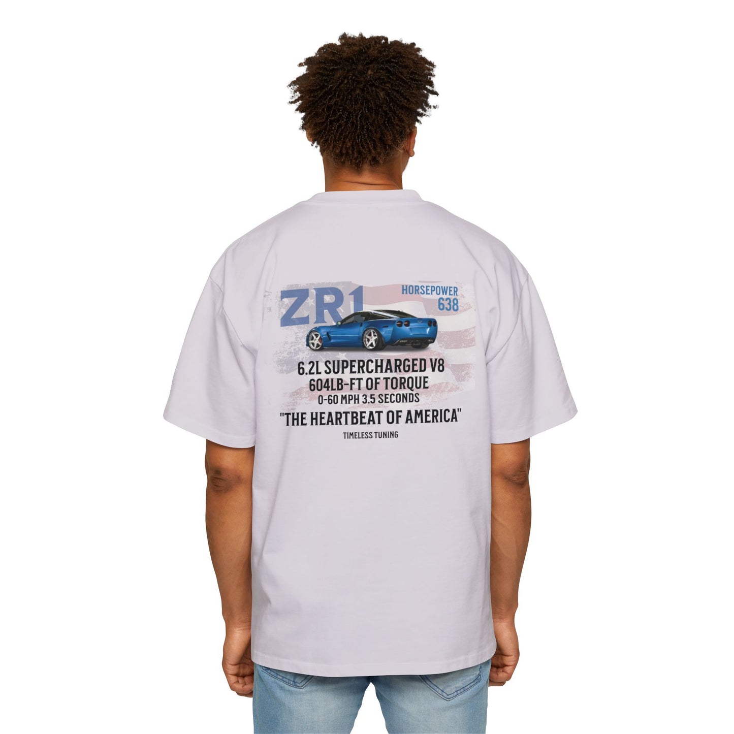 Corvette C6 ZR1 Heavy Oversized Tee